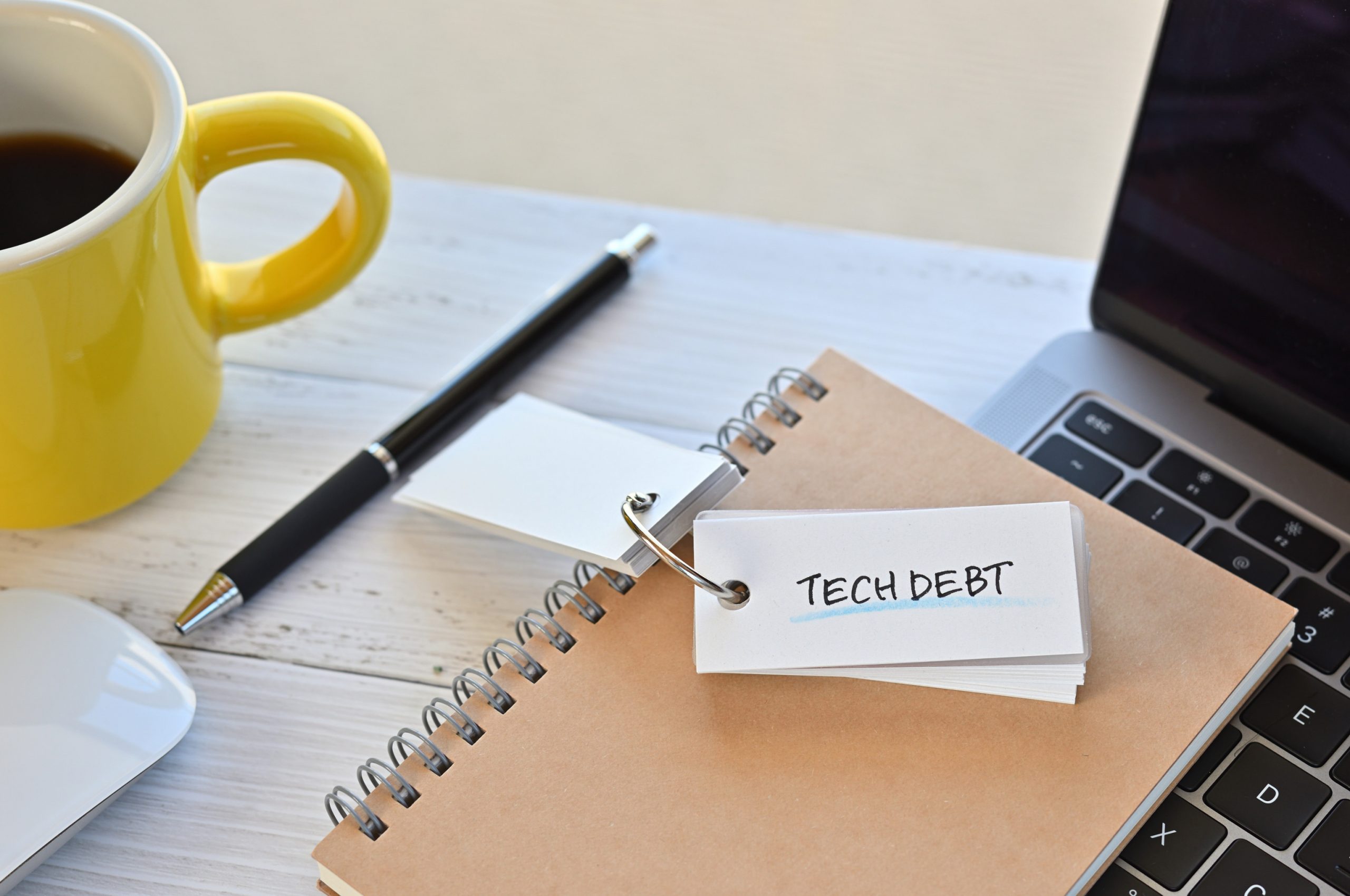 Image that says Tech Debt